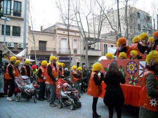 Celebraci�n de la r�a de Carnaval de la AMPA de la escuela Gimbeb� de Gav� Mar (13 febrero 2010)
